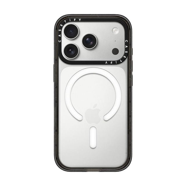 CASETiFY iPhone 18 Pro 用 ケース インパクトMagSafe対応 - ブラック
