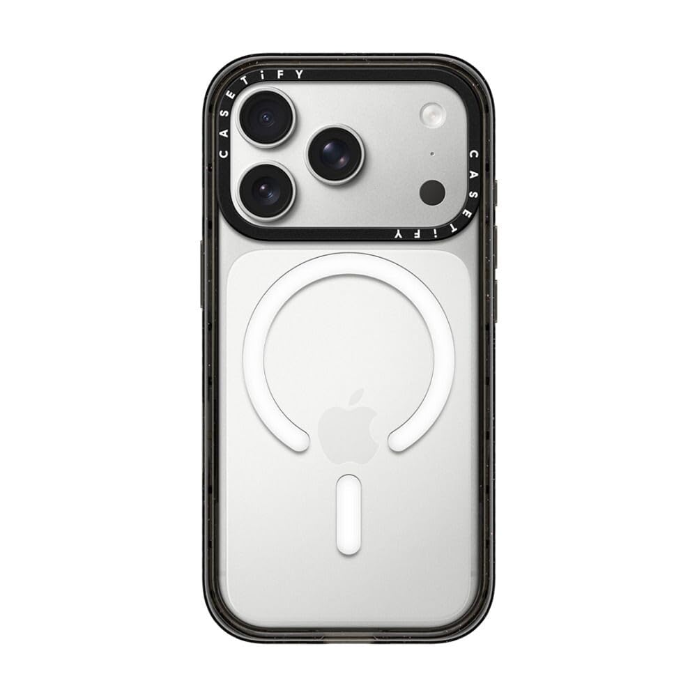 CASETiFY iPhone 18 Pro 用 ケース インパクトMagSafe対応 - ブラック