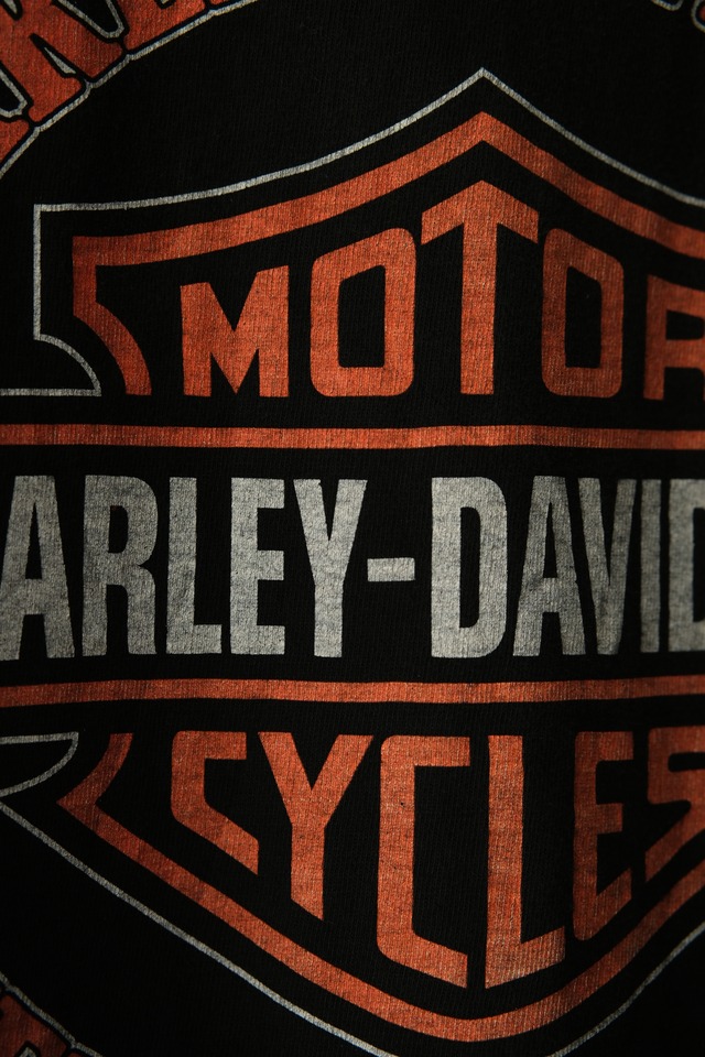 Utah／90's "Harley-Davidson" print t-shirt