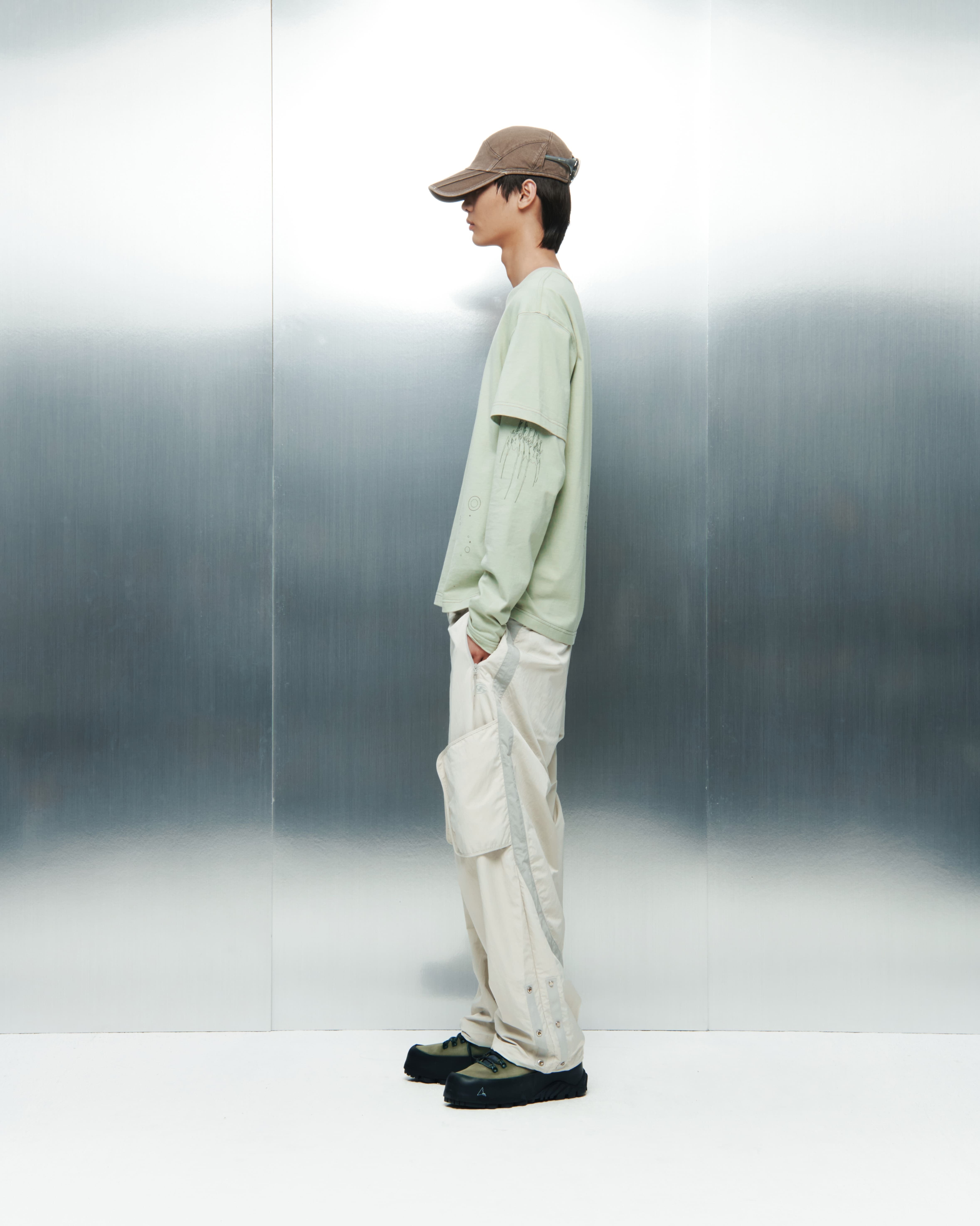 SAN SAN GEAR] ANATOME LONG SLEEVES [LIGHT GREEN] 正規品 韓国