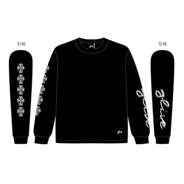 GLiVE LOGO DESIGN SWEAT SHIRT