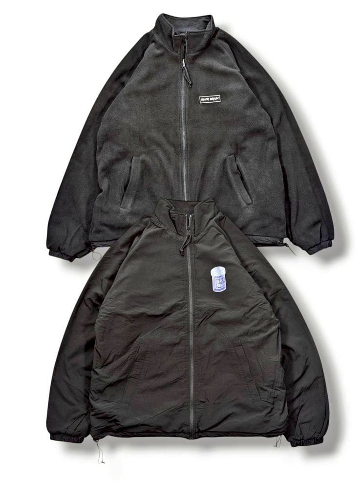 Lean Reversible Boa Jacket | BLACK BRAIN