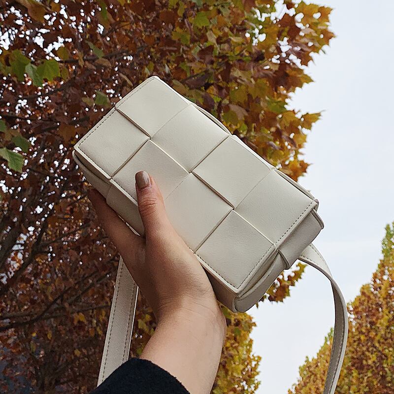 サマーポケット 夏物 クロスボディ スクウェア 手作りハンドバック84649745630