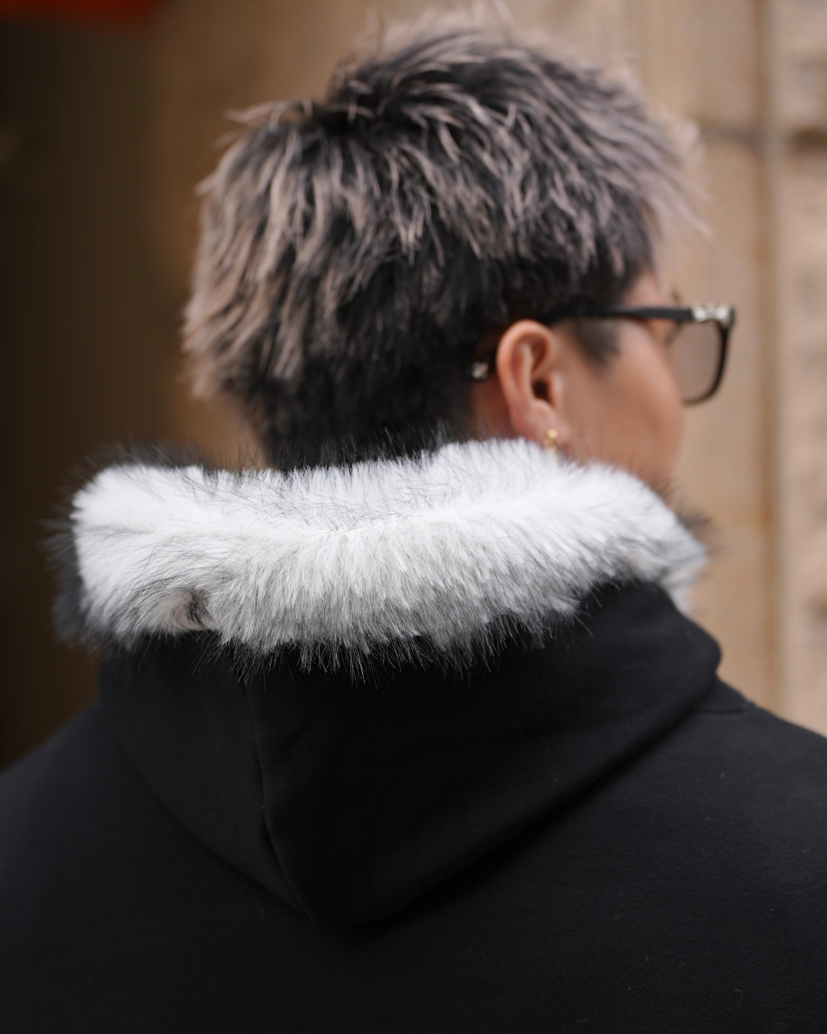 BELINDA FUR ZIP HOODIE【BB25023】 | BELINDA OFFICIAL