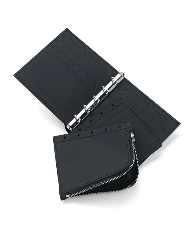 ED ROBERT JUDSON / B01LDWL-18LS BINDER HALF WALLET (BLACK)