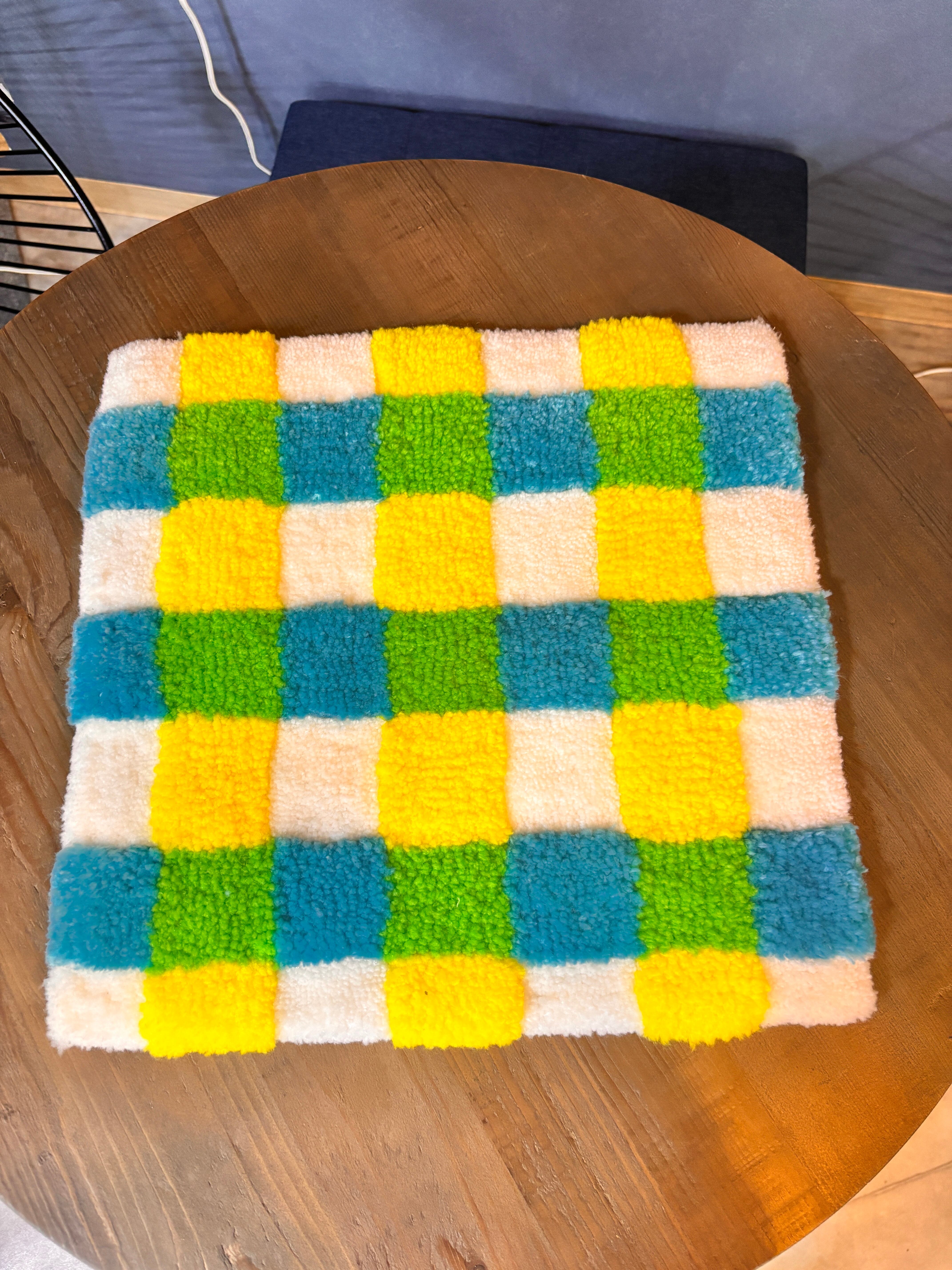 タフティングラグマット　ハンドメイド