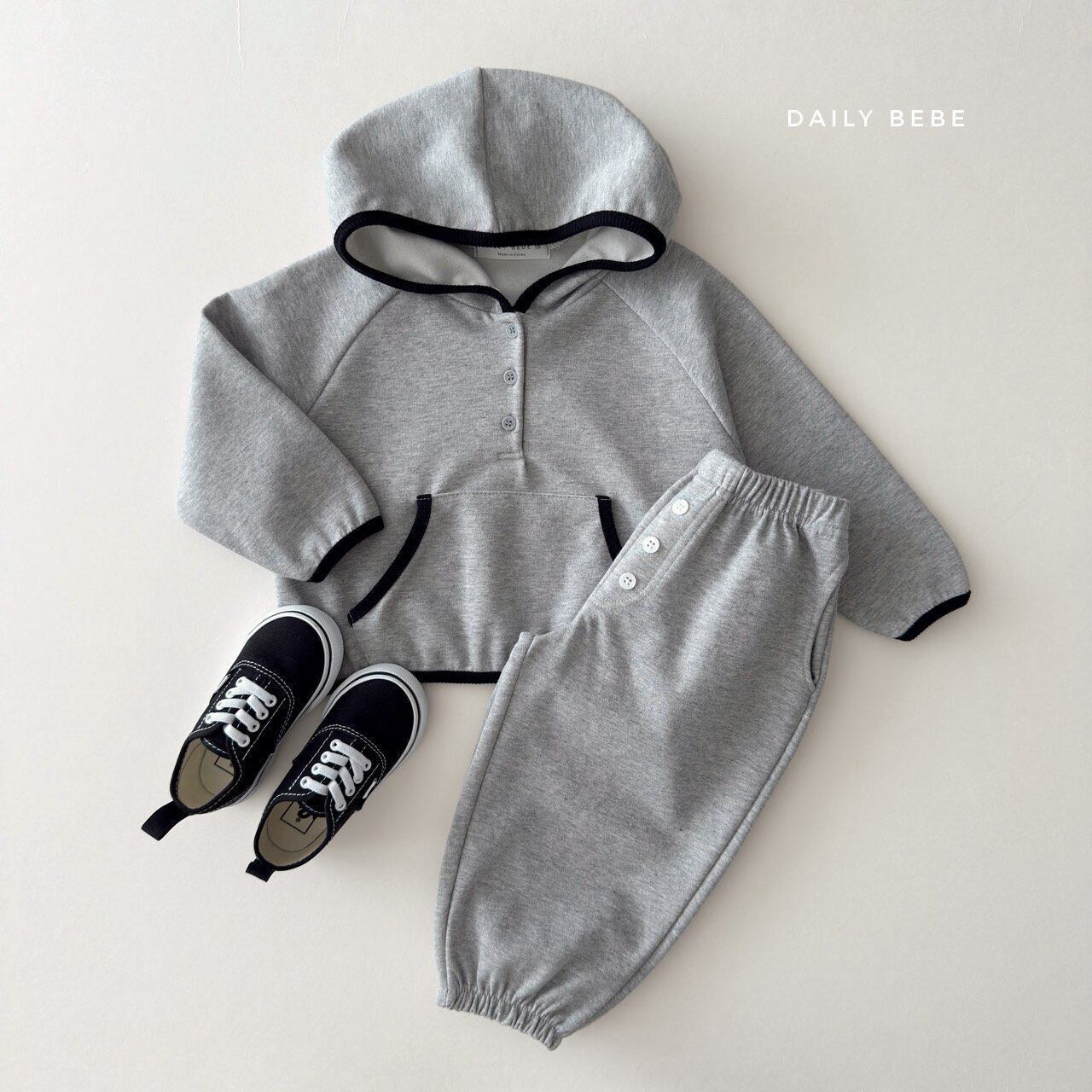 【取寄】Dailybebe カラーペンシルパーカー｜秋服｜韓国子供服｜26/AT