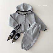 【取寄】Dailybebe カラーペンシルパーカー｜秋服｜韓国子供服｜26/AT