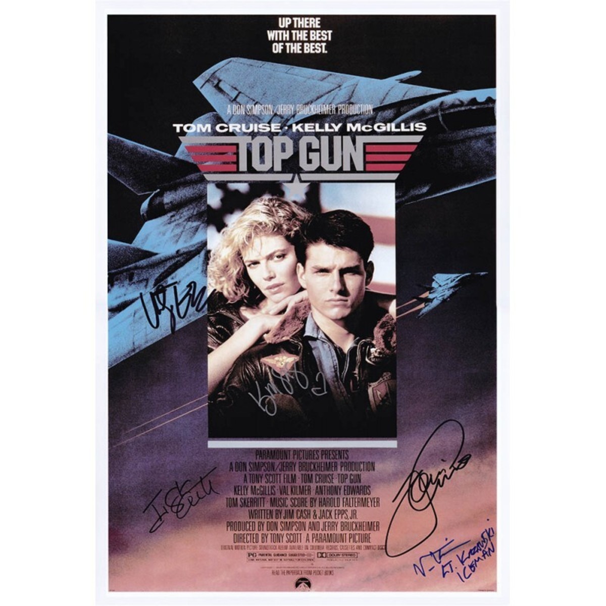 TOP GUN (トップガン) 【5直筆サイン入りミニポスター】 | searchlight