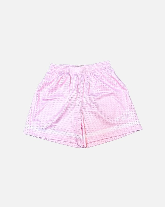 Logo Mesh Shorts - pink