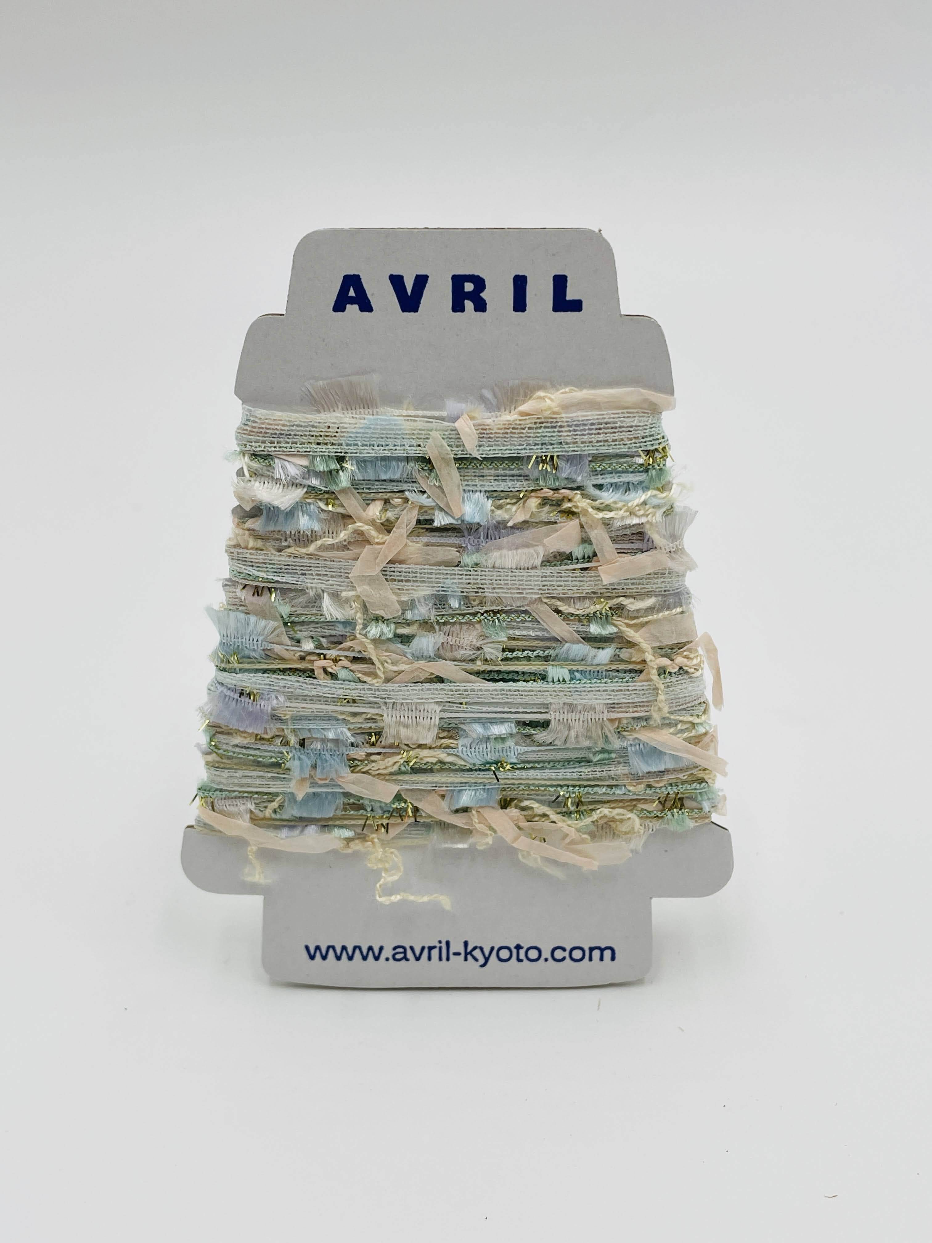 集めたくなる♬楽しい♬可愛い♡『ちょこっと巻きのファンシー糸』AVRILペラコーン235