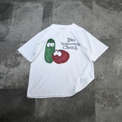 90's VeggieTales print tee