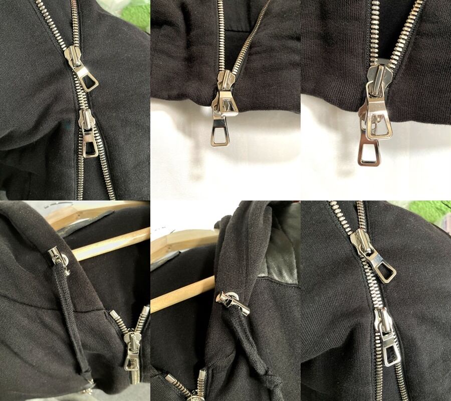 限定 レア 秋冬 美品 名作 BALMAIN × H＆M バルマン メンズ ライダース