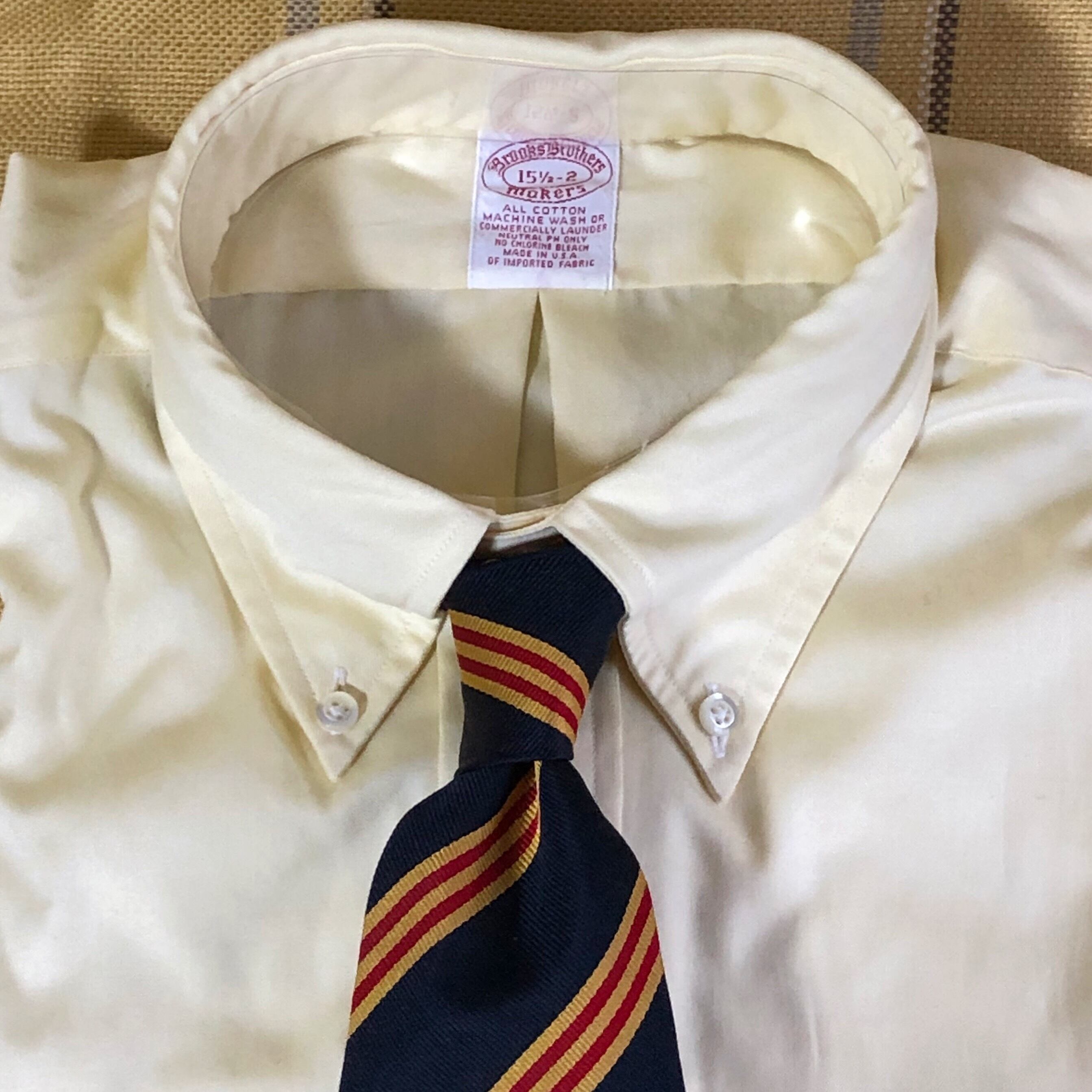 NOS(デッド品) 90年代 Brooks Brothers ポロカラーシャツ アメリカ製 ...