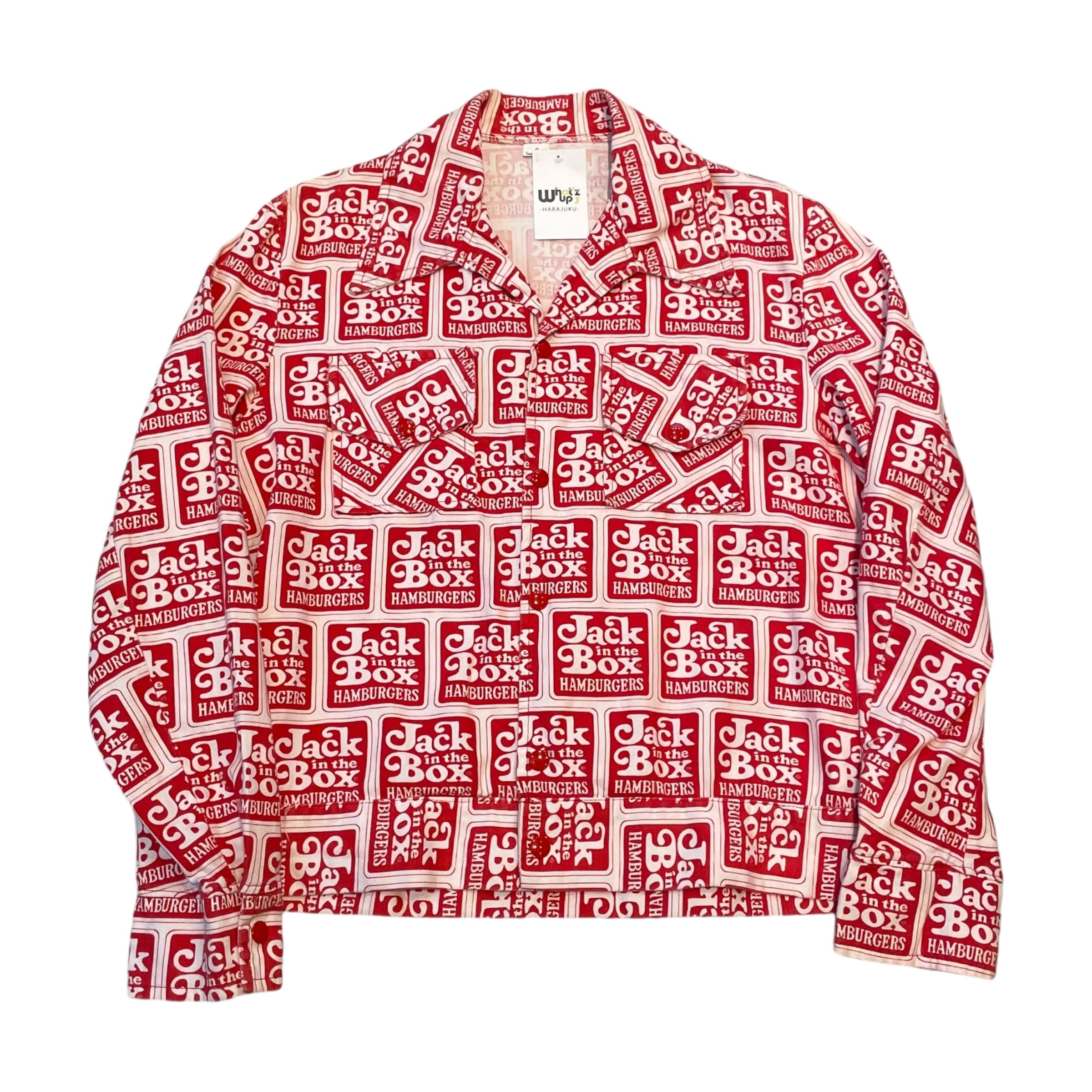 1970s JACK IN THE BOX HAMBUGER truck jacket