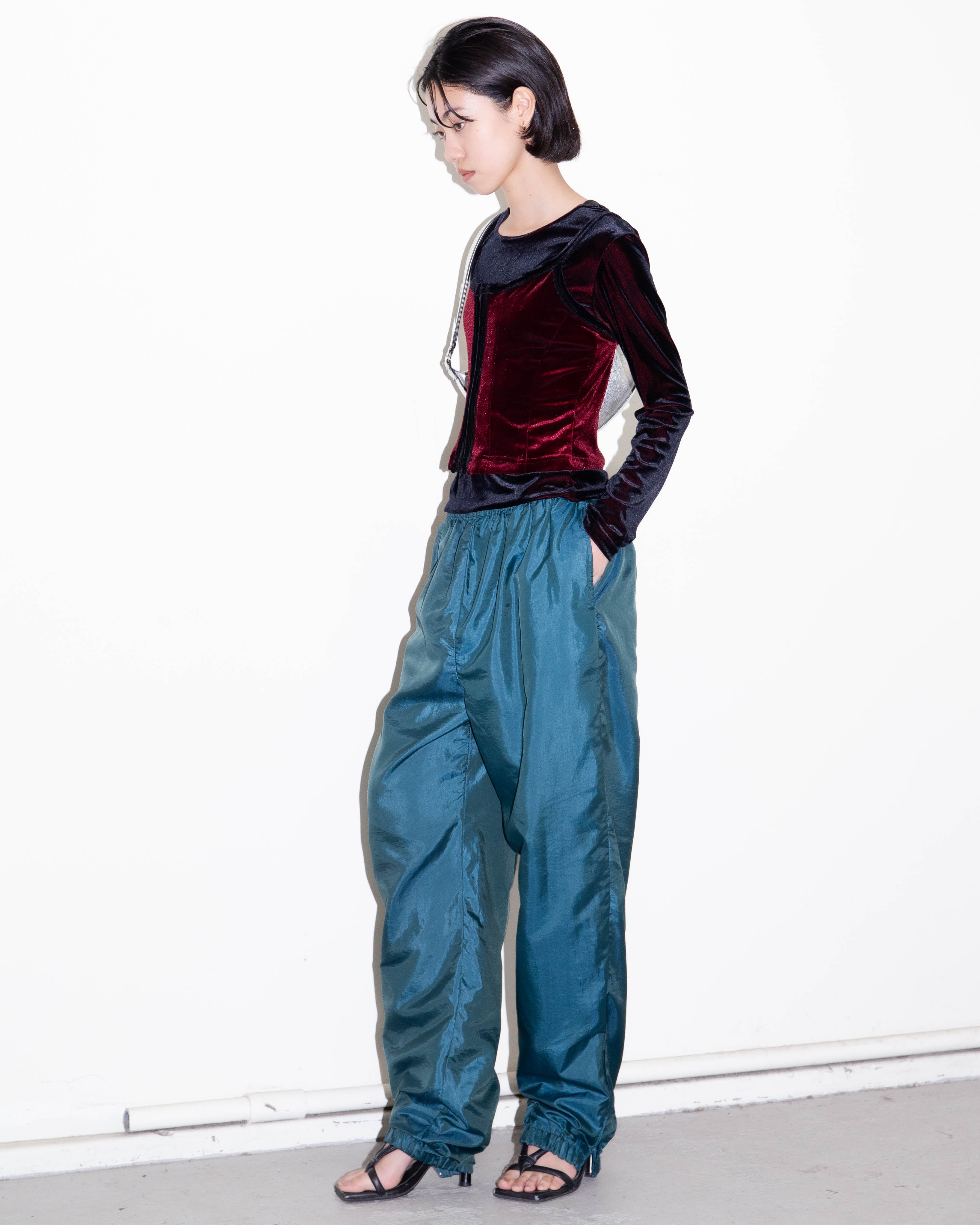 FORSOMEONE LF NYLON TRACK PANTS 川村壱馬 古着 1990s nylon track pants | LUIK FINN