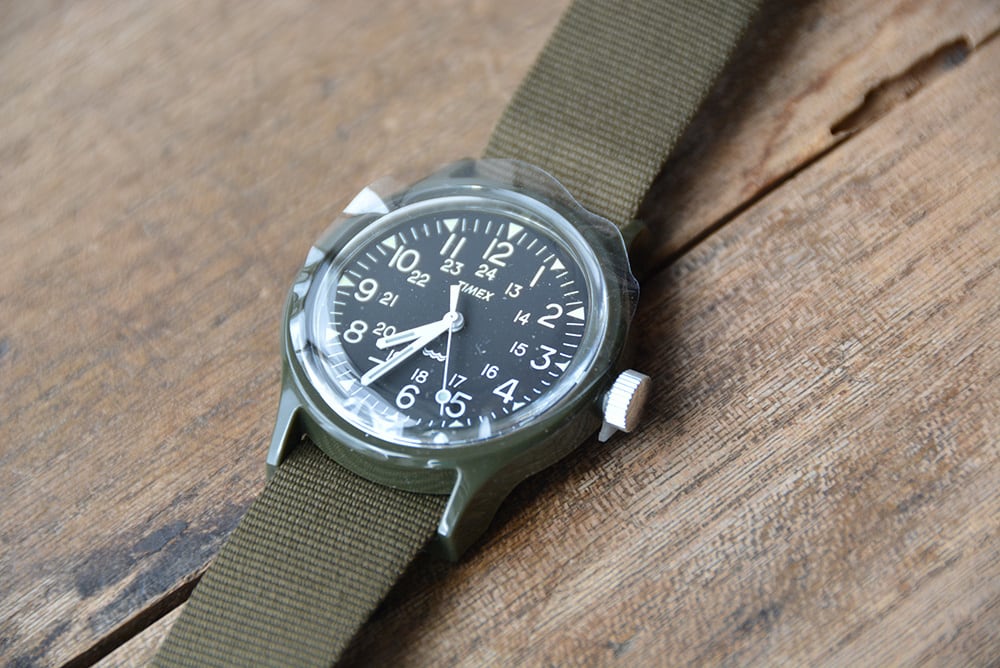 タイメックス TIMEX オリジナルキャンパー(TW2P88400)ブラック×グリーン