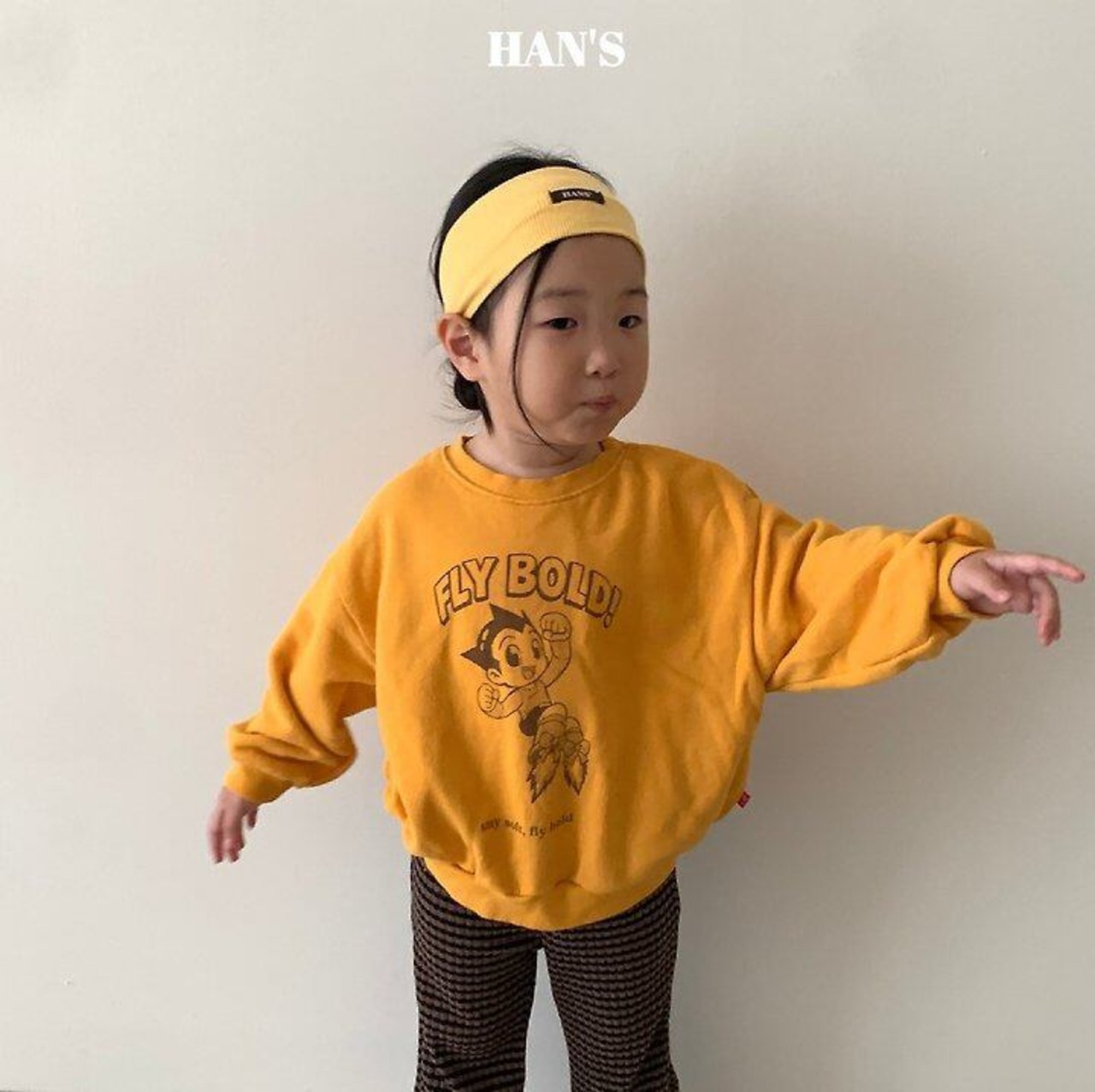 韓国子供服 / 26Autumn / 〖取寄〗Hans / フライアトムスウェット / キッズ服 / ジュニア服 *XS~JM*