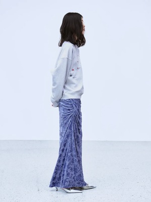 【26AW】THINGS THAT MATTER シングスザットマター / スカート / VELOUR JACQUARD SKIRT  0586TM0646P