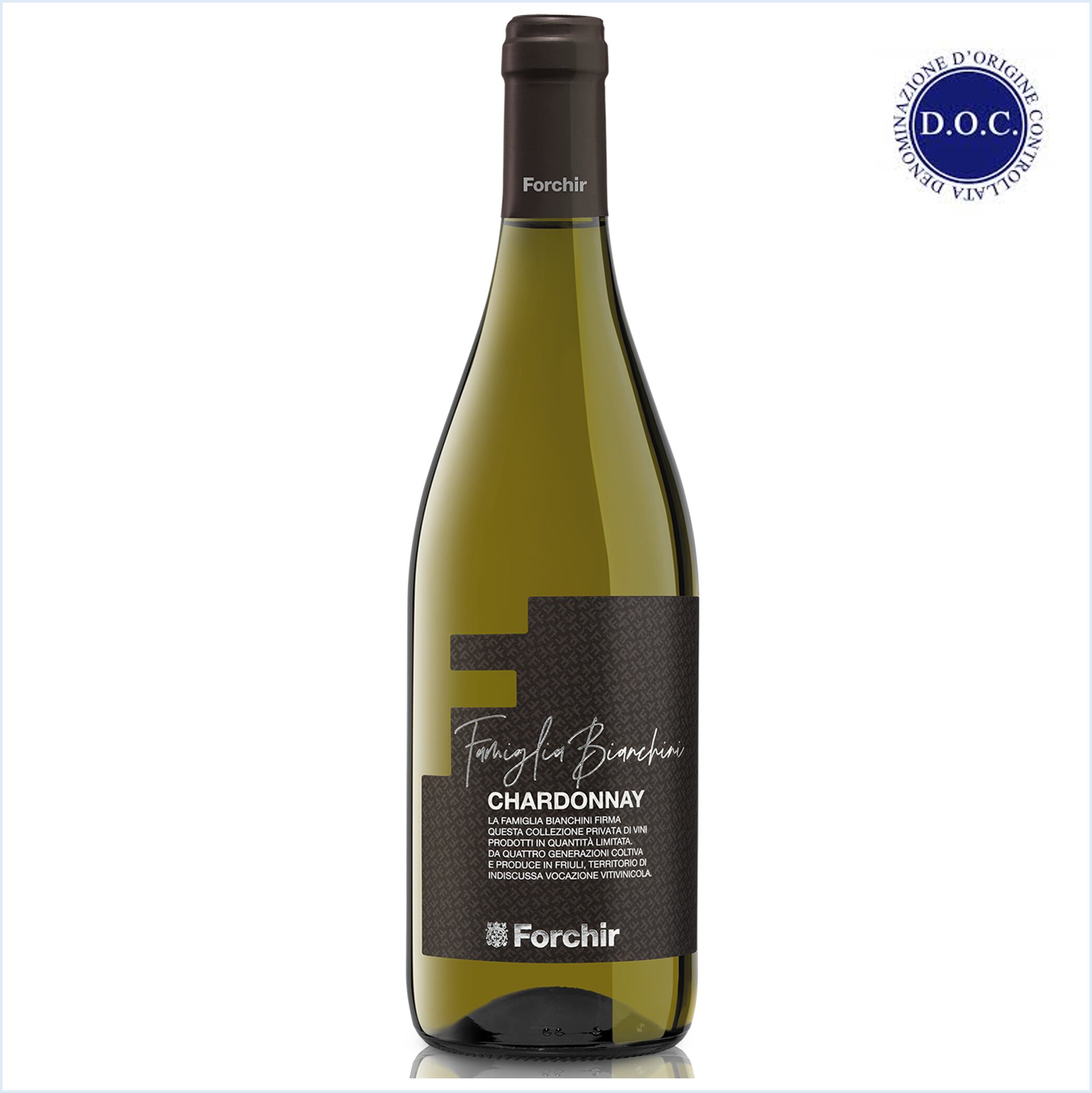 ★536.フォーキア/ シャルドネ フリウリDOC (白辛口)