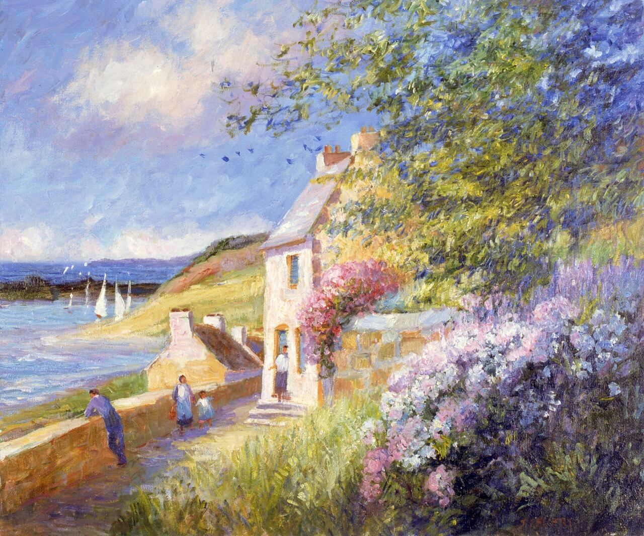 漁師の家の庭 | A Fisherman's cottage Garden