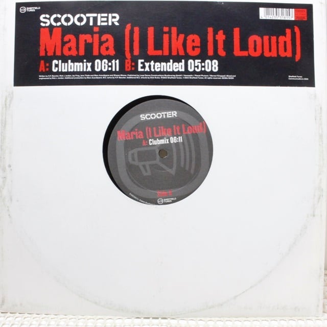 Scooter / Maria (I Like It Loud) [015022-0 STU] - 画像1