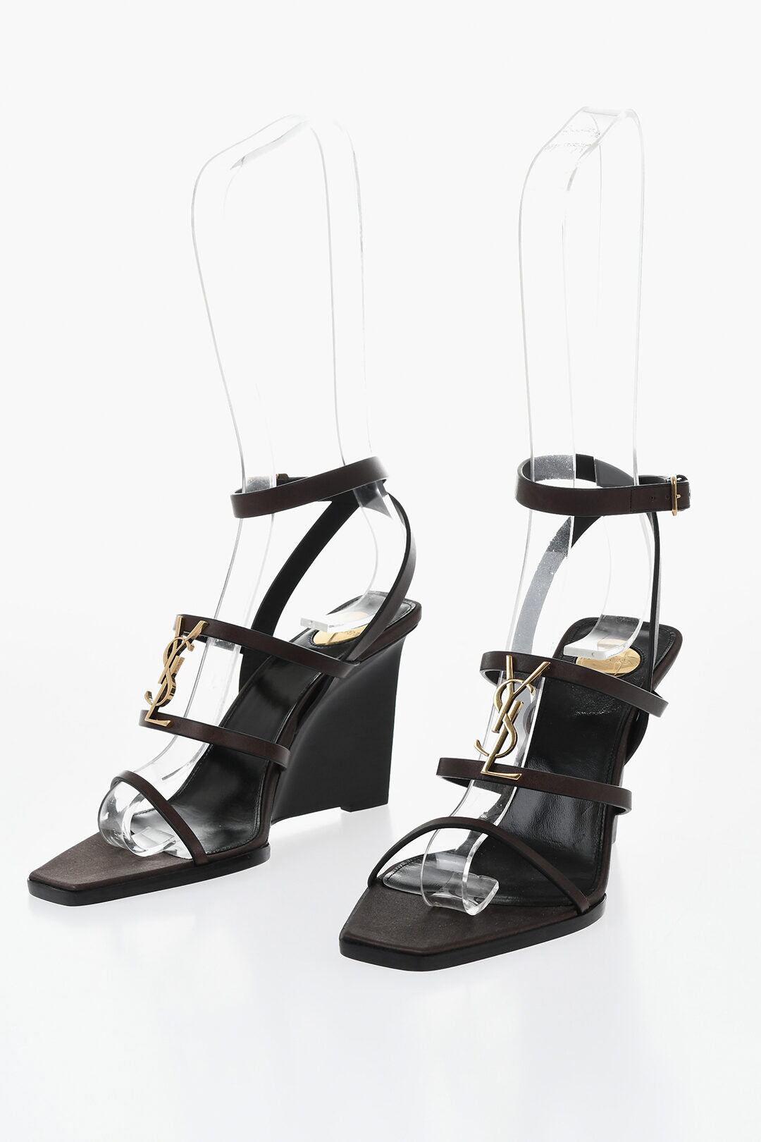SAINT LAURENT サンローラン サンダル レザー・カーフレザー