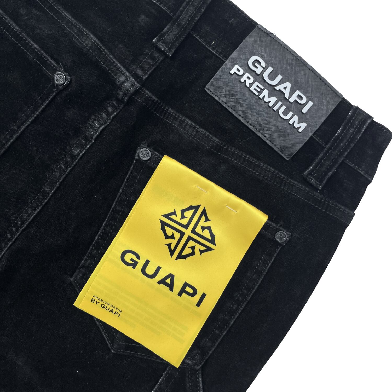 正規品　GUAPI PREMIUM デニムパンツ 国内買付】GUAPI KHAKI PREMIUM DENIM グアピ デニムパンツ (GUAPI