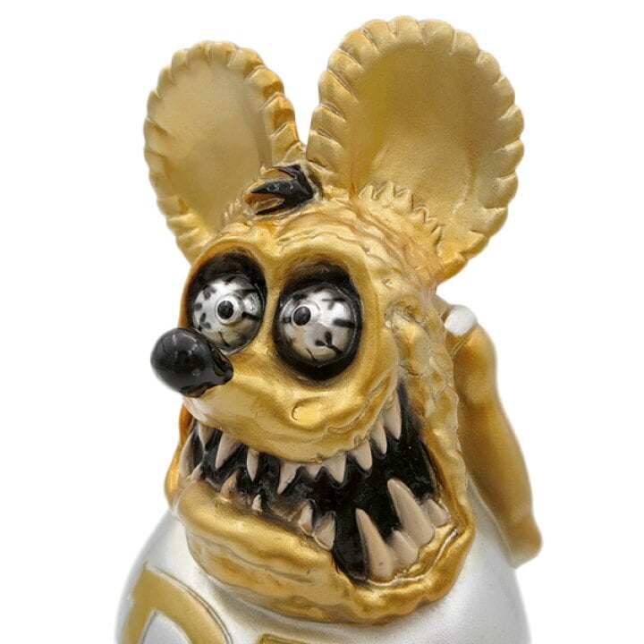 ラットフィンク Rat Fink ゴールド 豪華 金運アップ フィギュア ラットフィンク Rat Fink ゴールド 豪華 金運アップ フィギュア