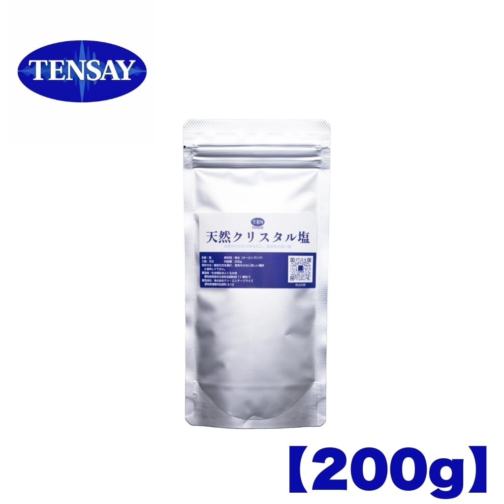 TENSAY】天然クリスタル塩 200g 天日塩 | TENSAY KANSAI SHOP