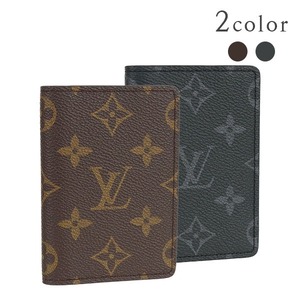 New LOUIS VUITTON ルイヴィトン カードケース オーガナイザー・ドゥ ポッシュ モノグラム エクリプス ブラウン ブラック カード入れ 定期入れ 新品