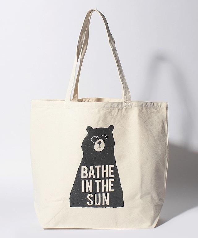 ヘビーキャンバスビッグトートバッグLサイズ【BATHE】