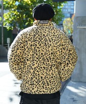 【#Re:room】LEOPARD BOA BLOUSON［REJ116］