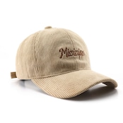 8色 Mississippi刺繍 コーデュロイ キャップ G200