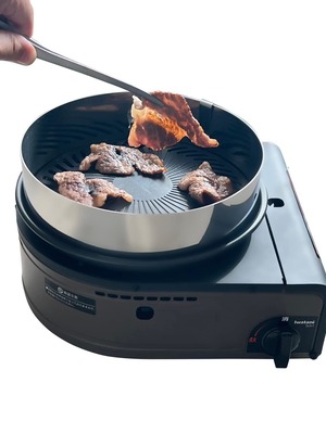 【在庫のみ】やきまる用 油はね防止カバー イワタニ 焼きまる1.2対応 ピッタリフィットマルチスモークレスグリルにも使えます (やきまる１・２ マルチスモークレスグリル用)