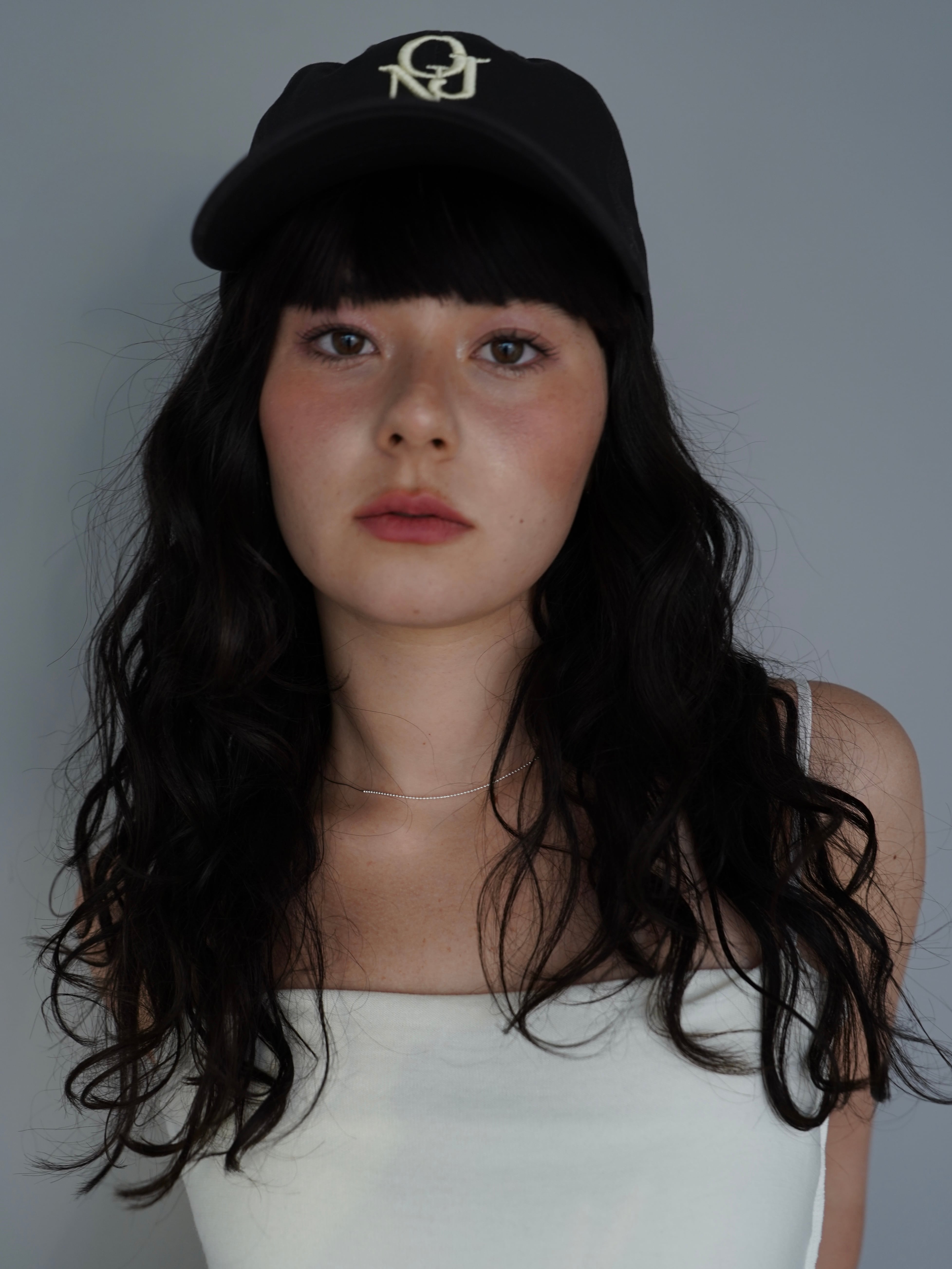 帽子 Gion OJYON】 original logo cap【VINTAGE BLACK】 | OJYON