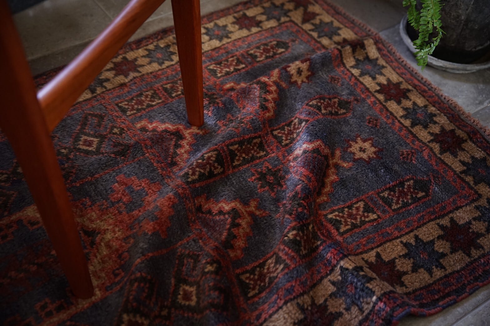 191 -Vintage Taimani rug