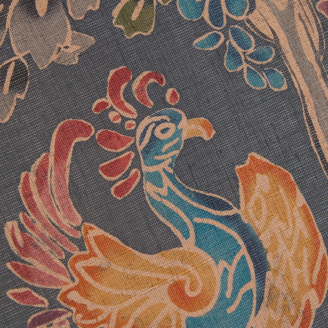正倉院文様 手描蝋纈染 袋帯【中古】 | PAY ID