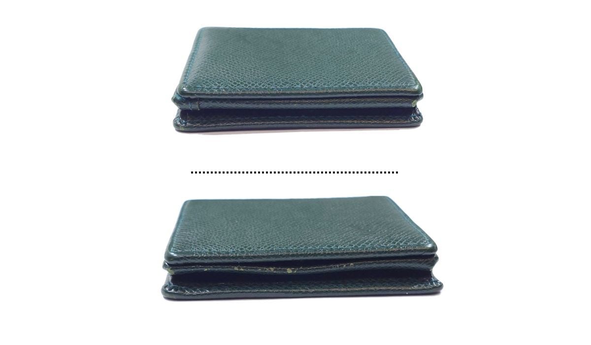 中古品 LOUIS VUITTON タイガ ポルト モネ ボワット ケース 中古品