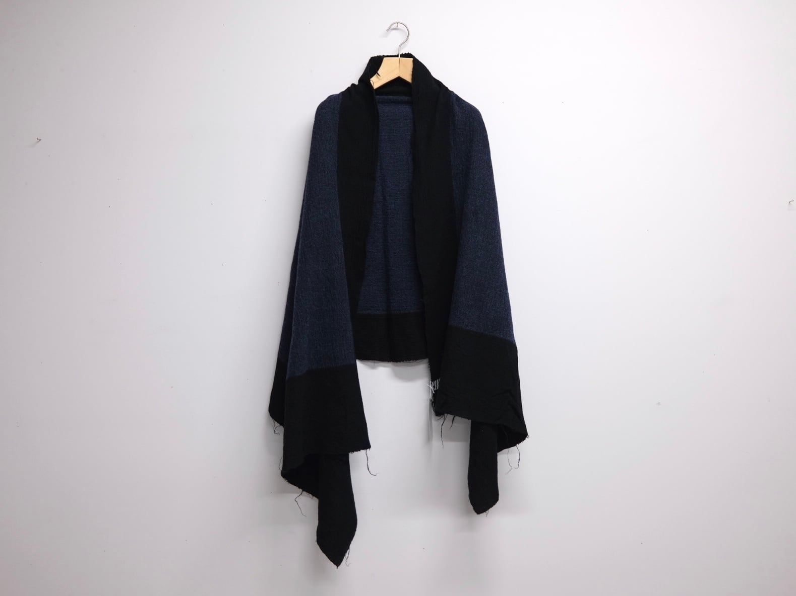 DIGAWEL ディガウェル　ベスト　ロング丈　ウール　メルトン　ネイビー　2 DIGAWEL ディガウェル ベスト ロング丈 ウール メルトン ネイビー 2