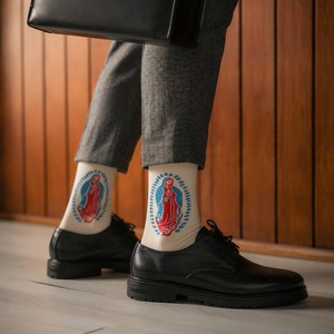 Guadalupe Men's Crew Socks グアダルーペ メンズソックス