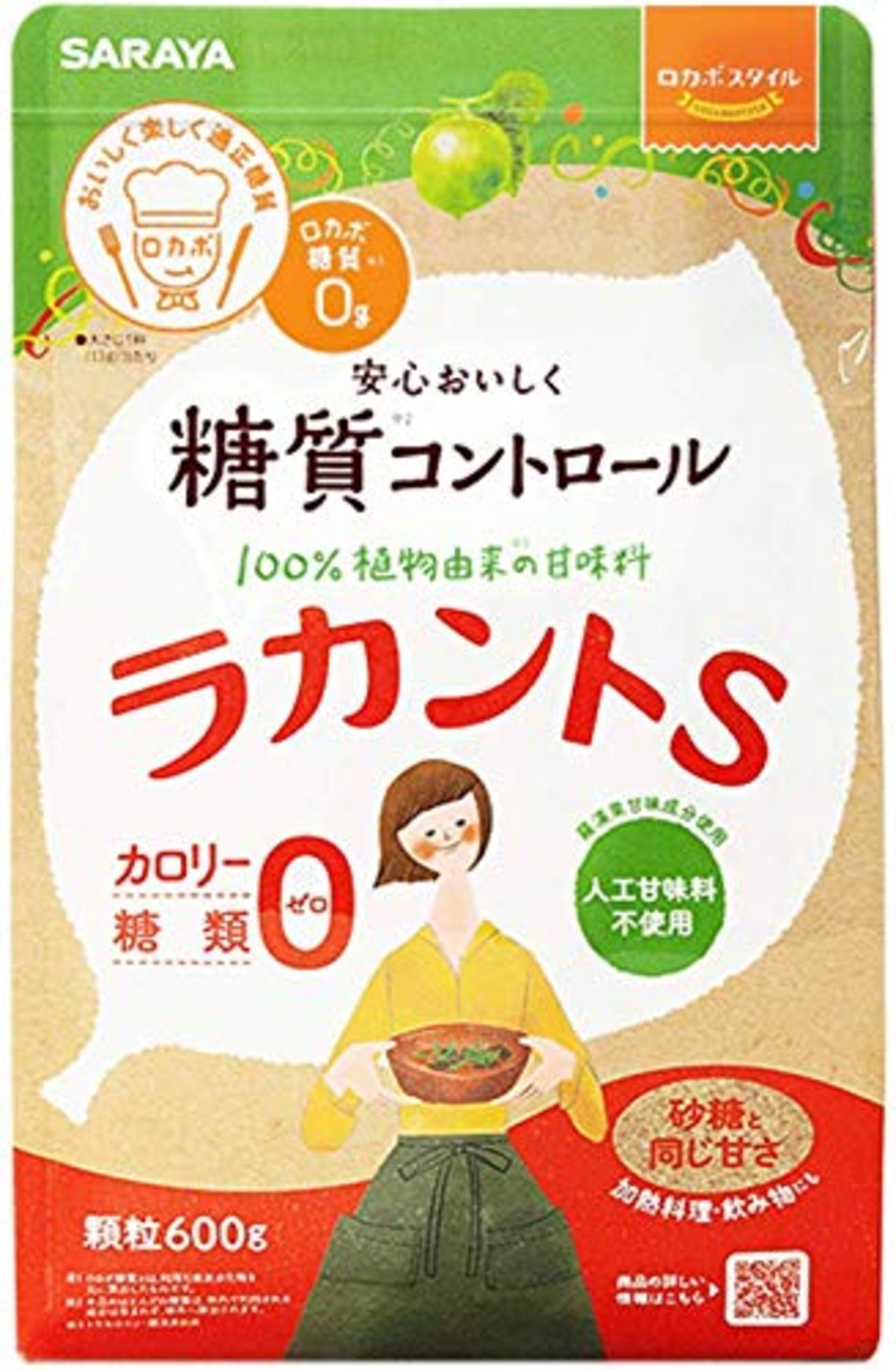 サラヤ ラカントS顆粒 600g-3 パック | umami stock