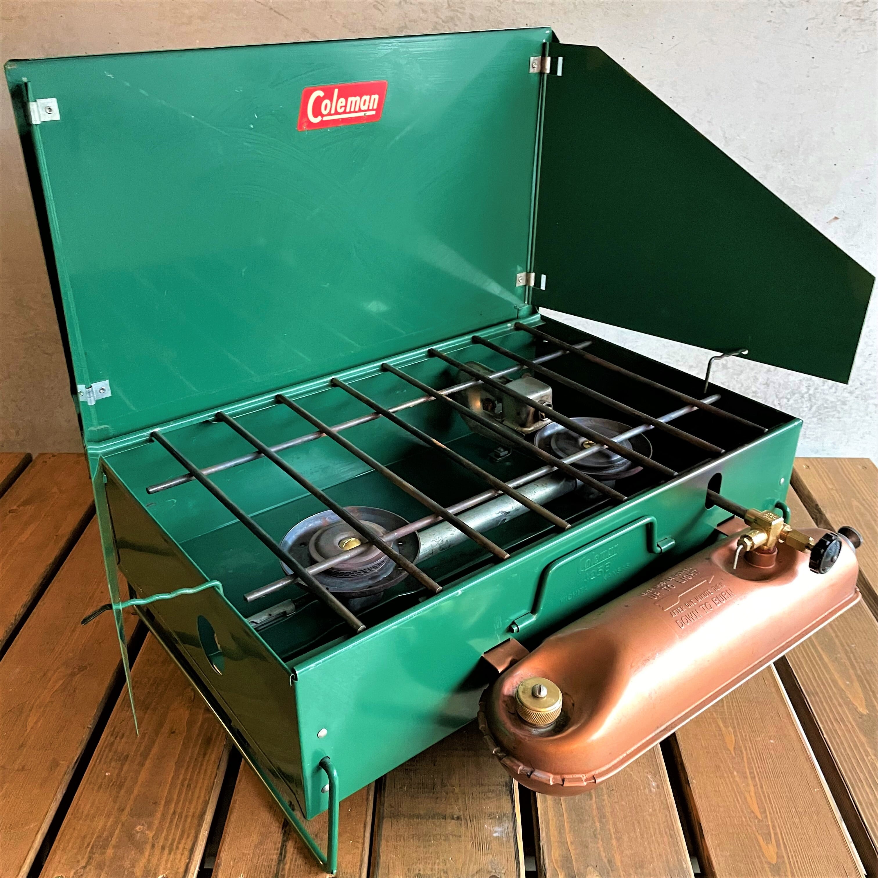 コールマン 425B 前期 ツーバーナー コッパ―タンク コンパクト