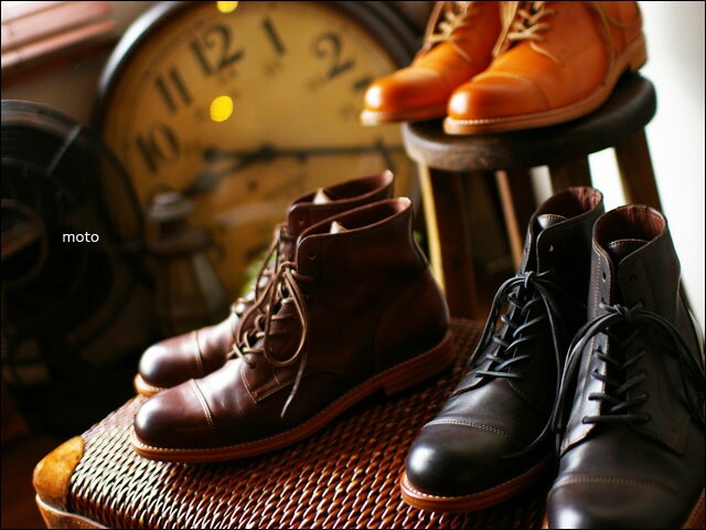 moto leather＆silver[モトレザー] GT1 straght tip leather boots  [ストレートチップレザーブーツ]【1500】 | refalt online store