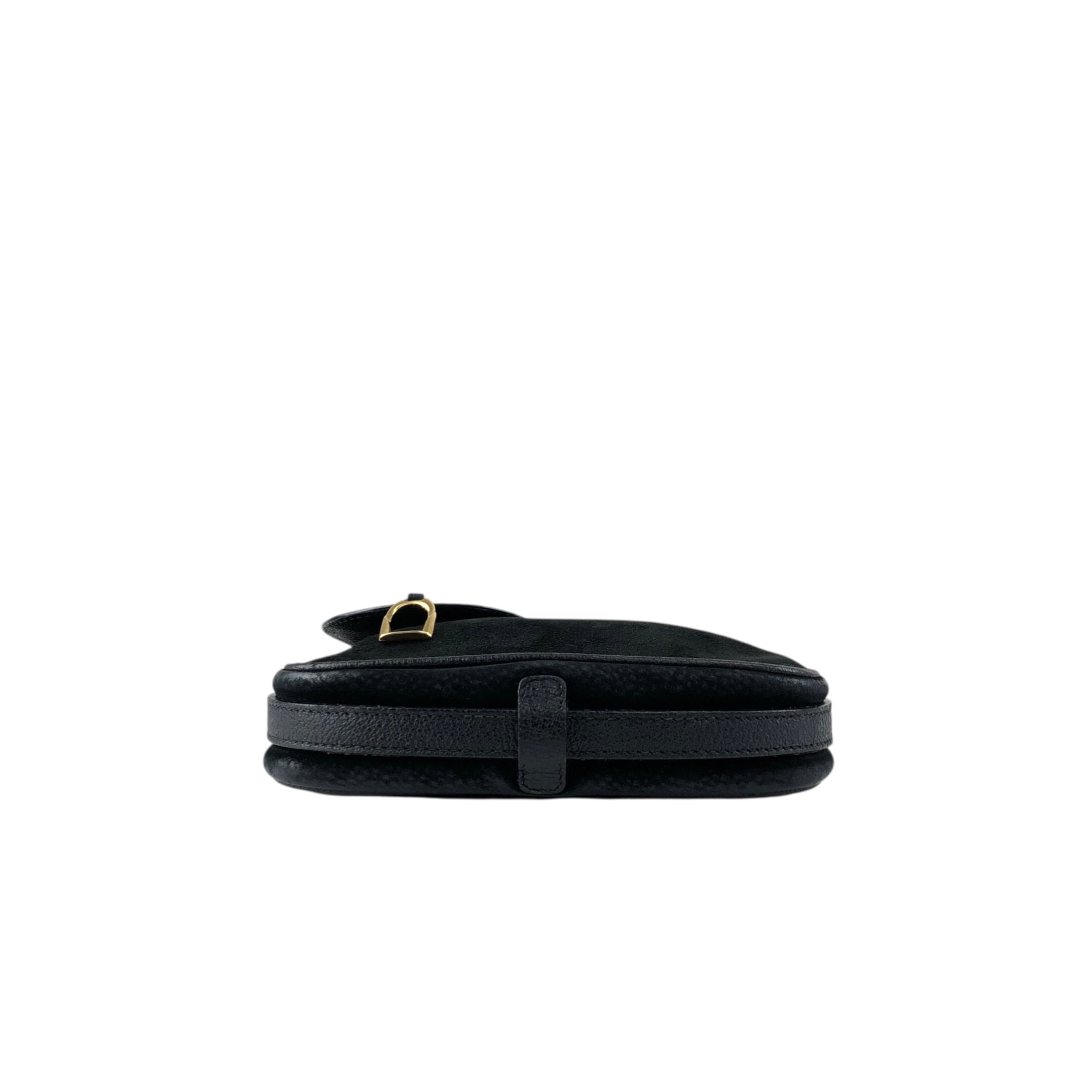 GUCCI グッチ ショルダーバッグ ブラック ホースビット サドル GUCCI グッチ ショルダーバッグ ブラック ホースビット サドル