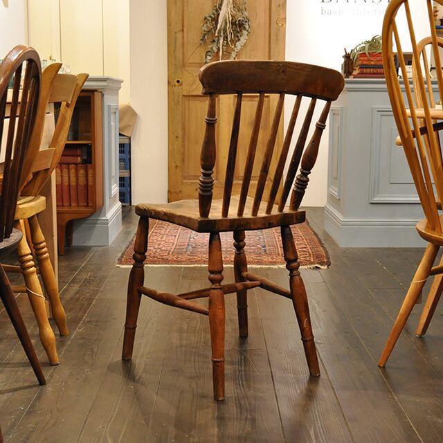 Spindle back Chair / スピンドルバック チェア / 1911-0182 | BANSE
