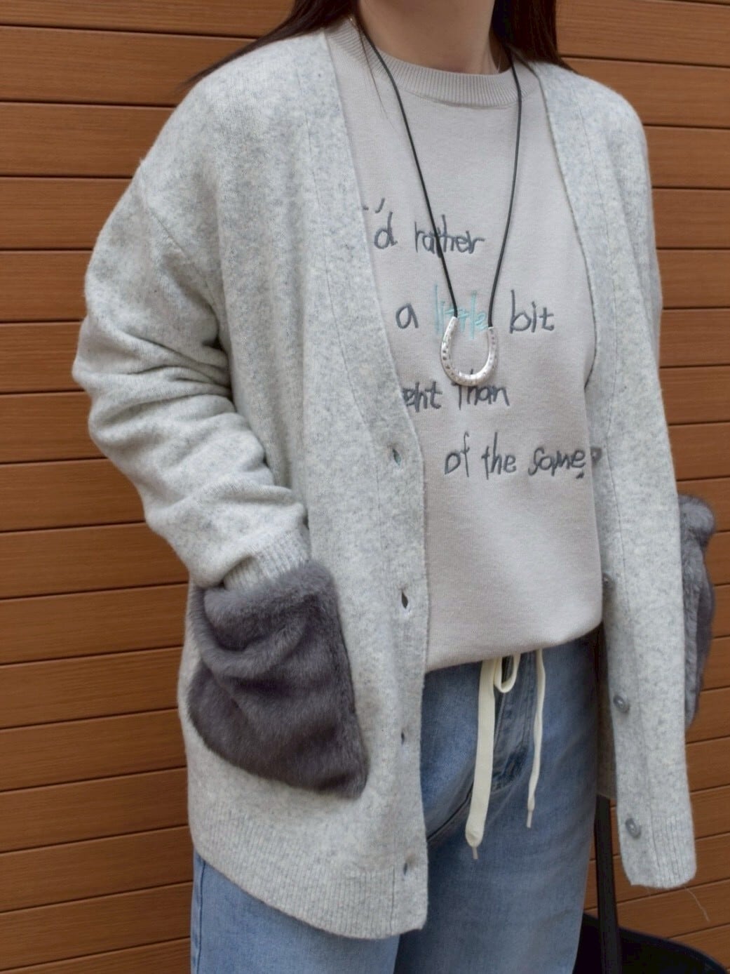 ROSIEE 】ファーポケットカーディガン | valance 福井｜レディース