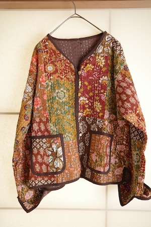 Patchwork Quilted Reversible Jacket