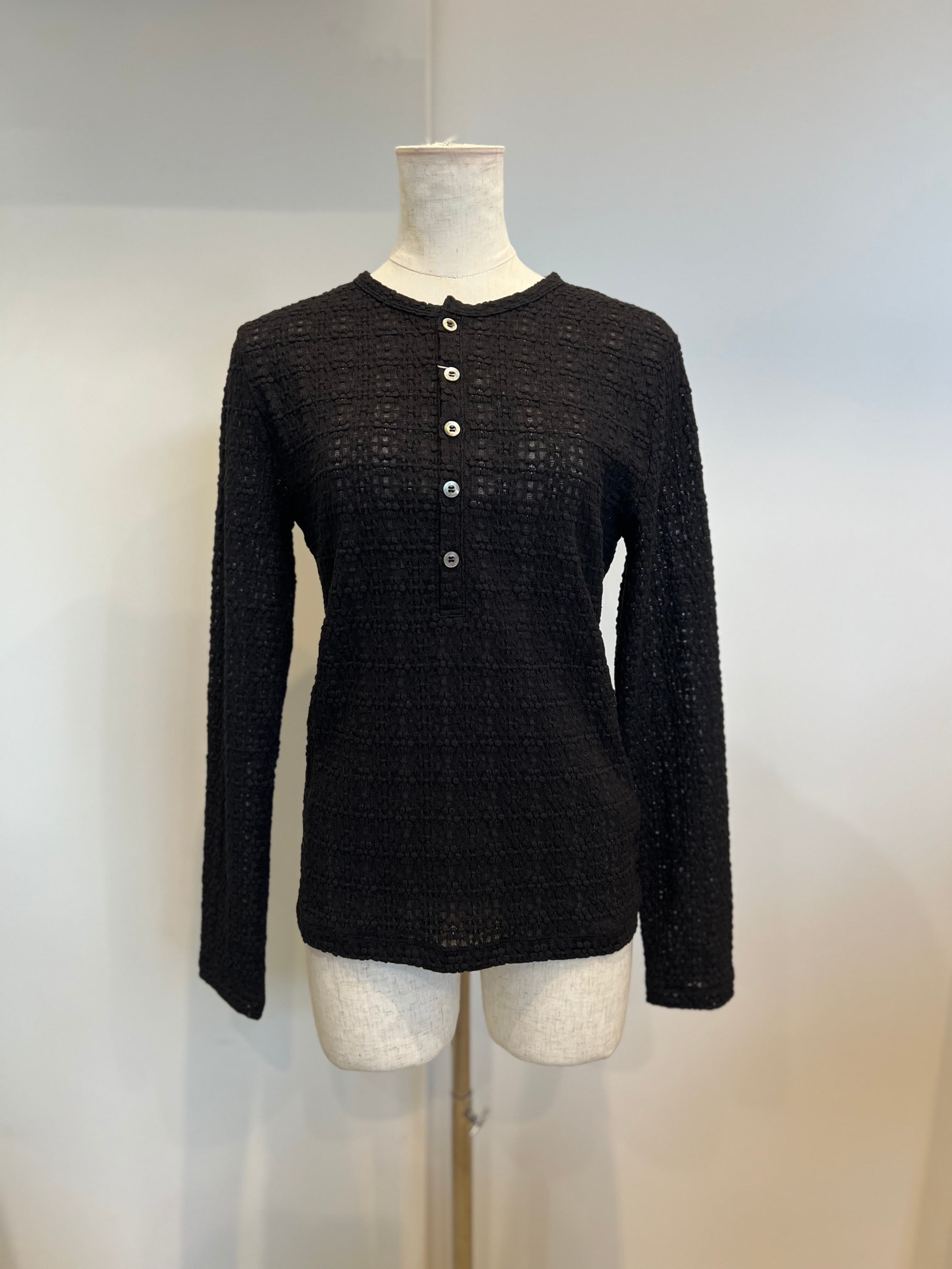 【LEMELANGE】レースヘンリーネックTee 8611002