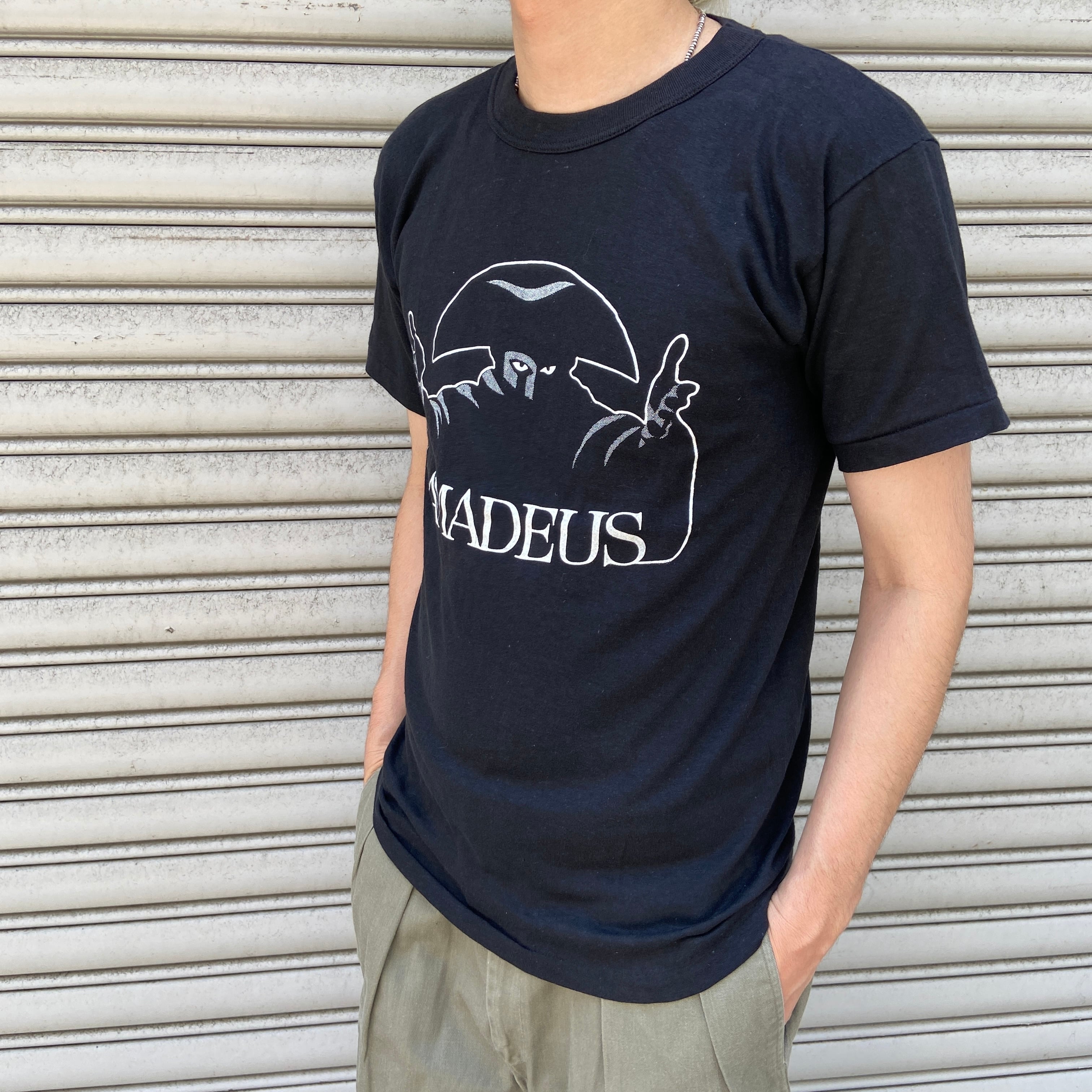 L*R様 80s AMADEUS Tシャツ　USA製 HBO ムービーT 80s AMADEUS アマデウス ムービーTシャツ プリントT ブラック M | 古着